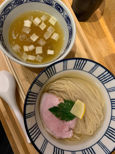 「昆布水つけ麺(塩)」@だん善ラーメンの写真