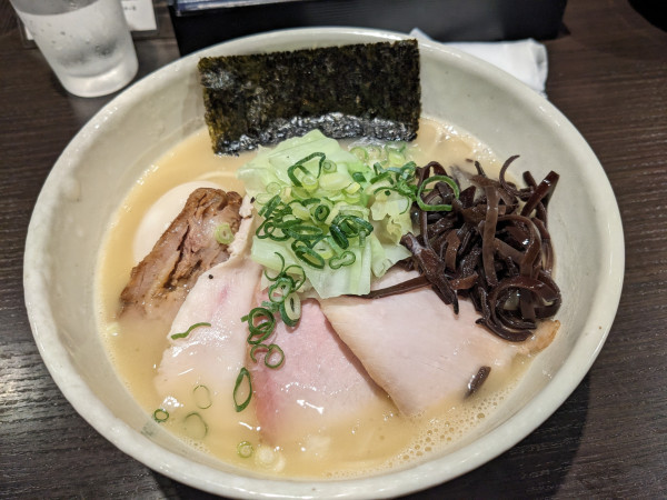 「特製鶏白湯塩」@麺や 福一の写真