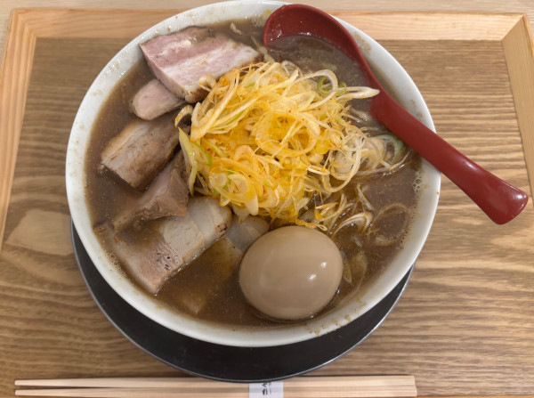 「特製ラーメン 煮干」@麺や 七彩 八丁堀店の写真