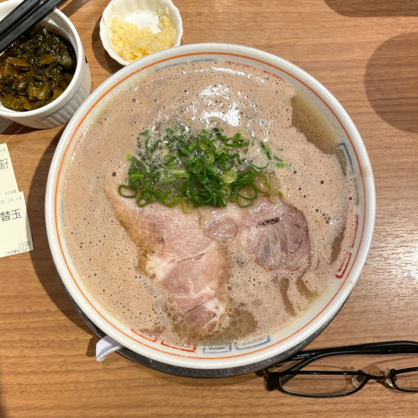 「博多ラーメン」@三代目 博多 だるま アクアシティお台場店の写真