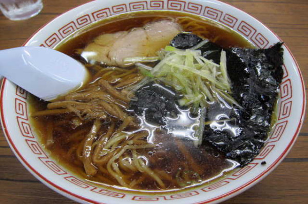 「支那そば醤油　本日は無料」@支那そばまるさん 横井店の写真