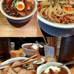 『八王子中華そば+石川カレー(￥950+300)』