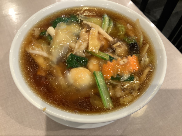 「五目ラーメン＋餃子　990円」@福臨大飯店の写真