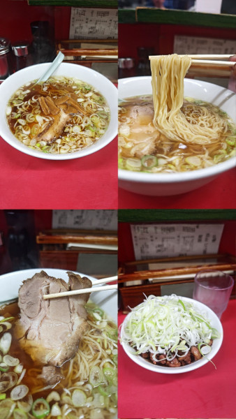 「純レバ丼ミニ+しょうゆラーメンのランチセット(￥1350)」@菜苑の写真