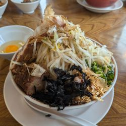 汁なし塩　野菜·たまねぎマシマシ　1000円