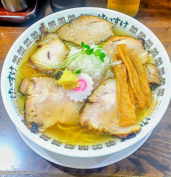 「中華そば 塩」@New Old Style 肉そばけいすけの写真