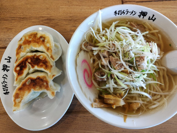 「白ネギラーメン」@佐野青竹手打ちラーメン 押山の写真