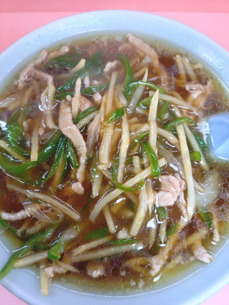 「肉ソバ　850円」@大弘軒の写真