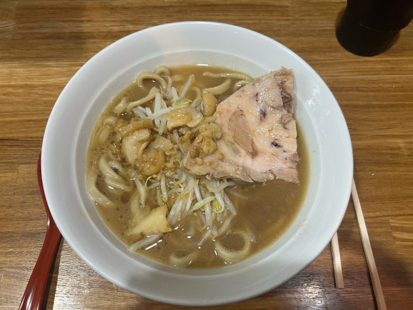 「国産豚ラーメン200g 野菜少なめにんにく抜き」@豚仙人  戸塚店の写真