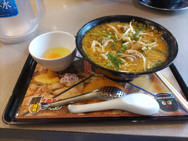 「豚スタミナラーメン」@らあめん花月嵐 方南町店の写真