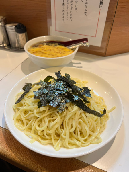 「納豆ざるらぁめん」@らぁめん ほりうち 新橋店の写真