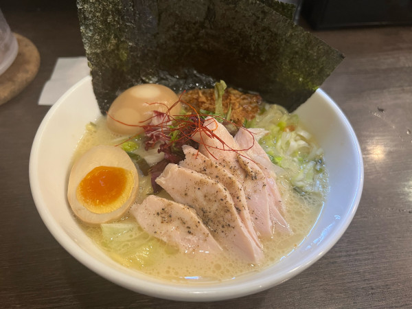 「極み鶏　特松壱家ラーメン固め」@松壱家 藤沢南口店の写真