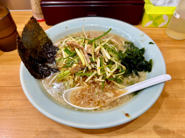 「サッポロ赤星 → ネギラーメン」@ラーメン関口の写真