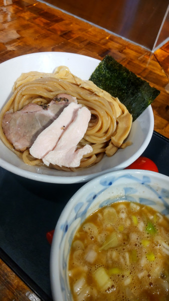 「龍介つけ蕎麦」@特級鶏蕎麦 龍介 PLAY atre TSUCHIURA店の写真