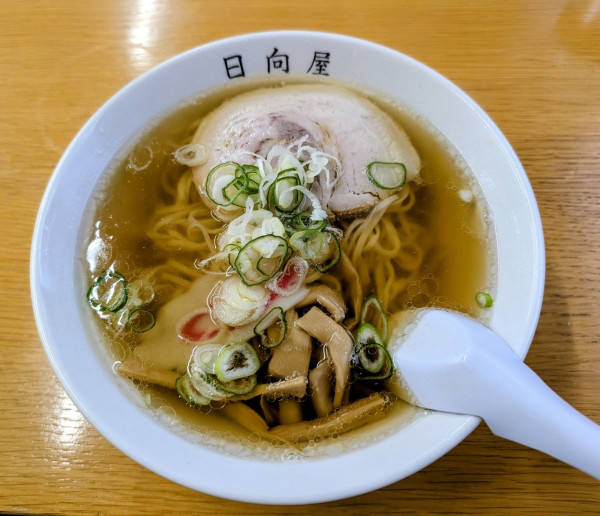 「ラーメン830円」@青竹手打ちラーメン 日向屋の写真