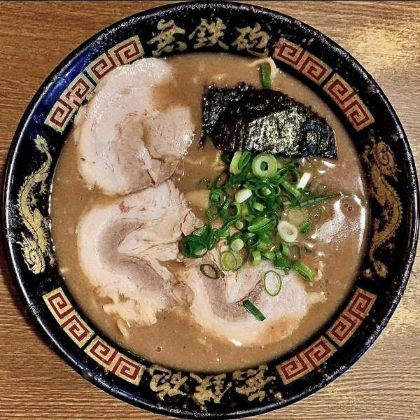 「Wスープラーメン」@無鉄砲 大阪店の写真