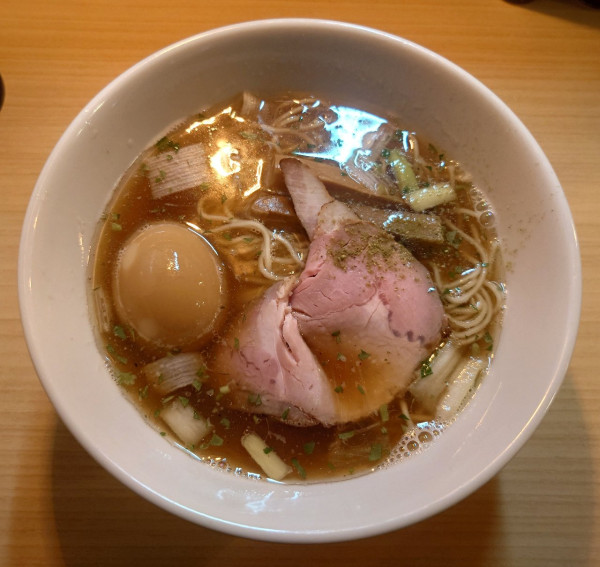 「味玉山椒(麺少なめ、1200円)」@麺堂にしき 池袋西口店の写真