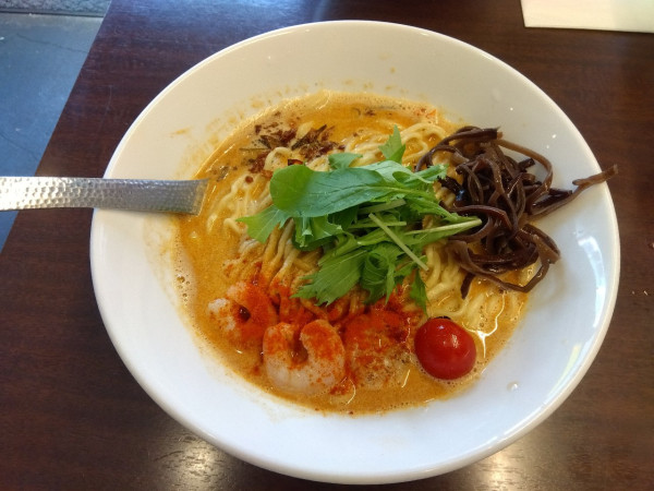 「ラクサそば　大盛」@BASSANOVAの写真