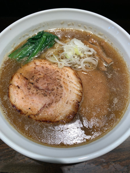 「ら〜麺(塩)秋刀魚出汁.手揉み麺」@ら〜麺 瑞藤の写真