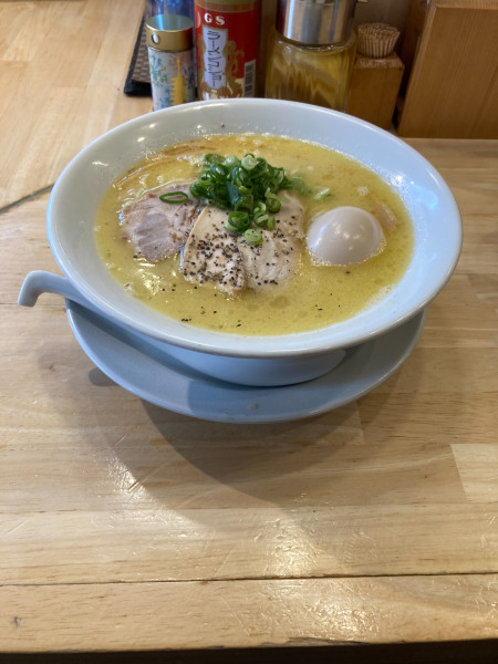 「味玉鶏白湯そば」@鶏そばムタヒロの写真