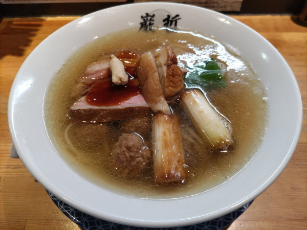 「塩鴨なんば」@ラーメン 巌哲の写真