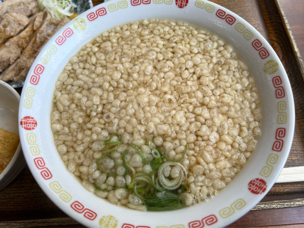 「天かす中華麺 380円」@井筒食堂の写真