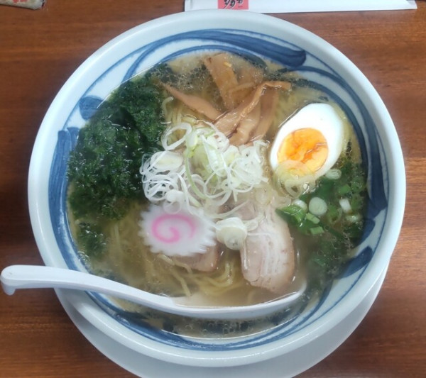 「天然塩らーめん 820円」@味喜多の写真