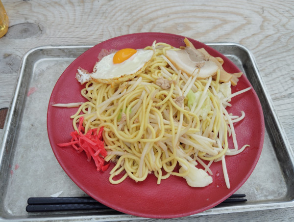 「焼ラーメン　　塩　　　420円」@星川製麺 彩の写真