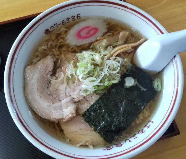 「ラーメン 750円」@レストランせせらぎの写真