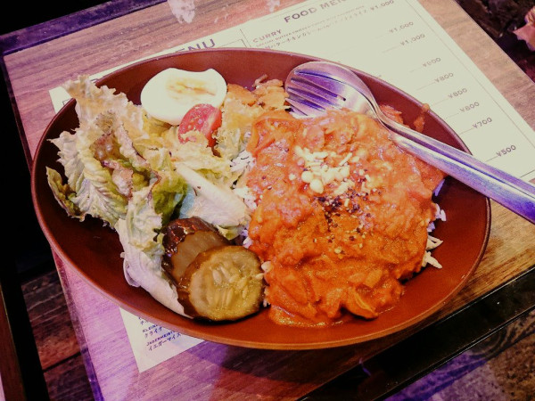 「特製バターチキンカレー with バスマティライス」@GYOEN ROSSO 198の写真