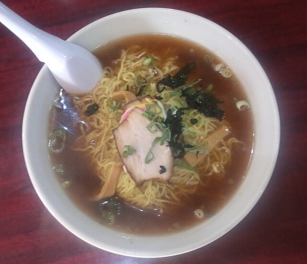 「醤油ラーメン550円 大盛無料」@山香菜房 米沢店の写真