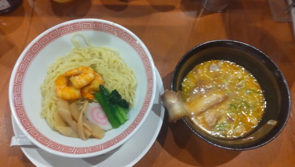 「エビ味噌つけめん850円」@幸楽苑 南沢又店の写真