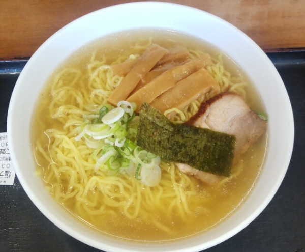 「塩ラーメン490円 大盛100円」@茂利多屋の写真