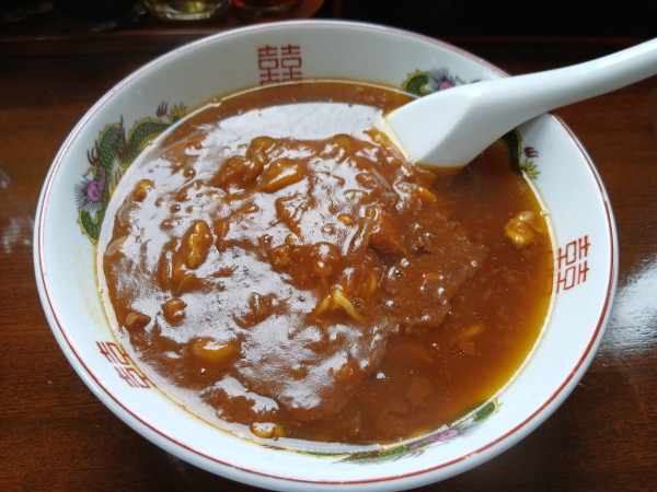「カレーラーメン 850円」@まんぷく亭の写真