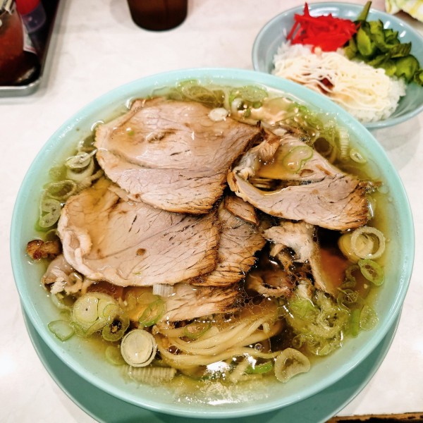 「チャーシュー麺＋ライス」@なぎちゃんラーメン 元住吉店の写真