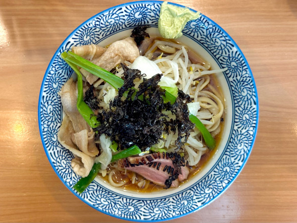「★＜夏季期間限定＞『萬田 冷二郎』〜冷やし鴨肉南蛮〜🍜¥1,30」@麺処 ほん田 東十条店の写真