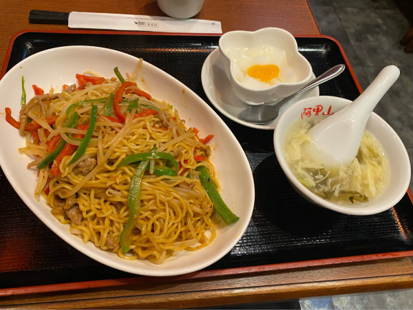 「麻辣牛肉和えそば1,188円」@阿里山の写真