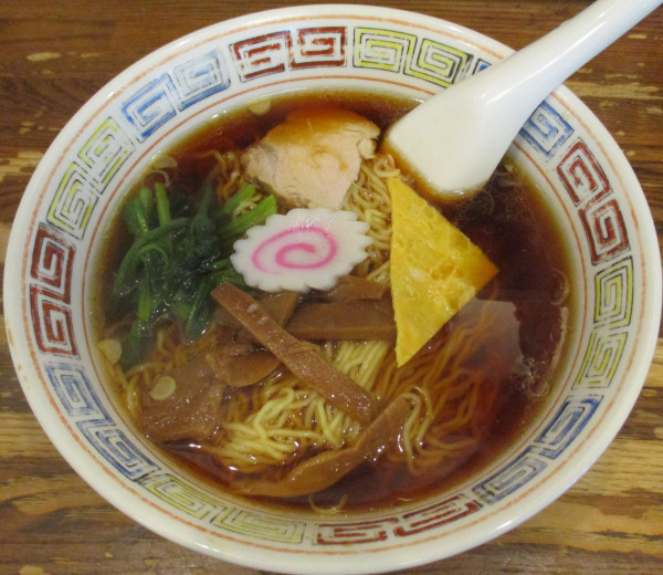 「中華そば　800円」@中華そば 萬福の写真