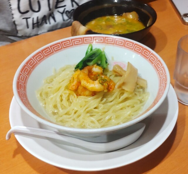 「エビ味噌つけめん 890円」@幸楽苑 寒河江店の写真