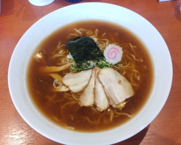 「メガ中華そば 990円」@幸楽苑 長井店の写真