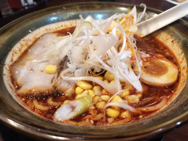 「辛口味噌ラーメン」@大島ラーメン 護国寺店の写真