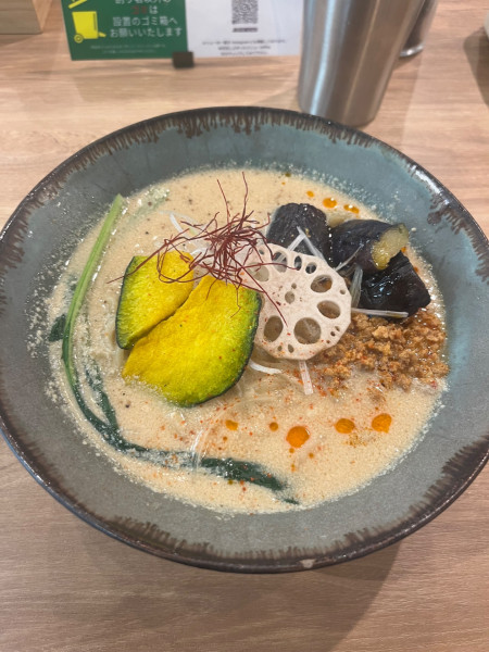 「秋野菜の担々麺〜FAL〜」@自家製麺250の写真