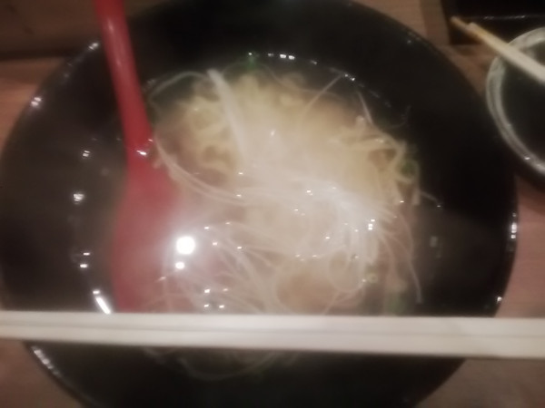 「しじみらーめん(850円)」@ホルモン焼肉 肉の大山 松戸の写真