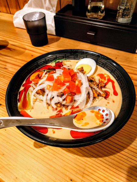 「冷やし担々麺」@らぁめん白瀬の写真