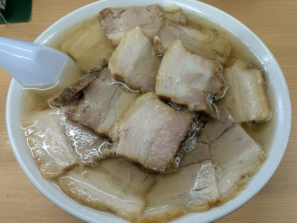 「大盛り肉そば」@坂内食堂 喜多方本店の写真