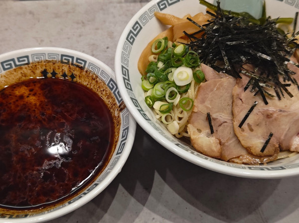 「ざるラーメン(細麺2玉)¥1,000」@桂花ラーメン 御徒町店の写真