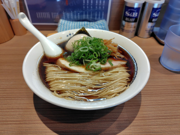 「味玉中華そば(醤油)¥1200」@ROCK'ANDOの写真