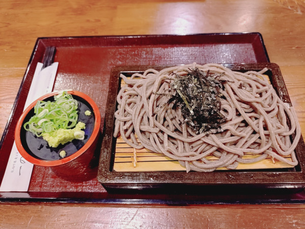 「ざるそば　８３６円」@一の井の写真