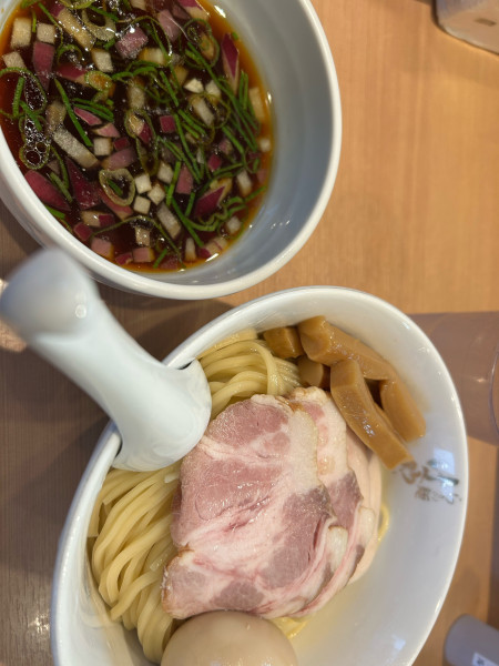 「特製つけ麺(大盛)」@らぁ麺 はやし田 横浜店の写真
