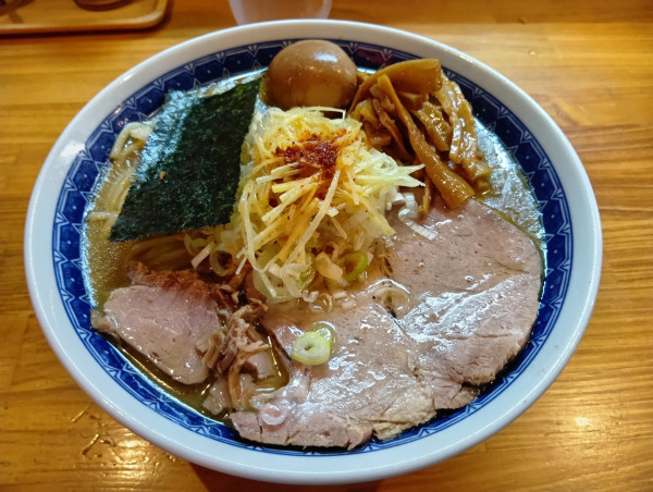 「塩ラーメン味玉(並)」@自家製中華そば としおかの写真